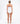 Göğüs Altı İnce Askılı Seamless Slip Korse #renk_beyaz