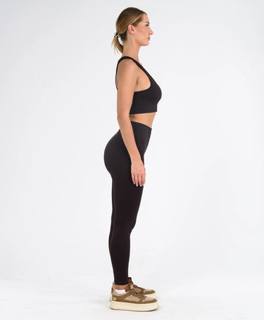 Vita Seamless Kadın Spor Takım Toparlayıcı Tayt Ve Büstiyer Set #renk_kahverengi
