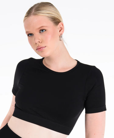 Core Seamless Crop #renk_siyah