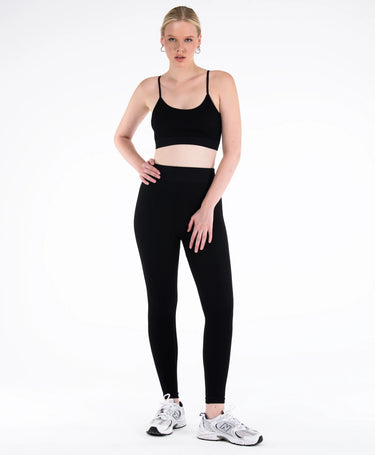 Sahira Lya Seamless Fitilli Yoga Pilates Taytı Toparlayıcı Poliamid Kadın Ter Tutmaz